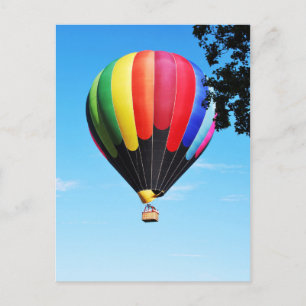 Hot Air Balloon Postcard