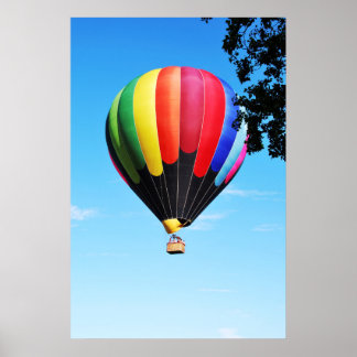Hot Air Balloon Poster