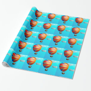 Hot Air Balloon Ride Wrapping Paper