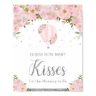 Hot Air Balloon Silver Pink Floral Guess Kisses 