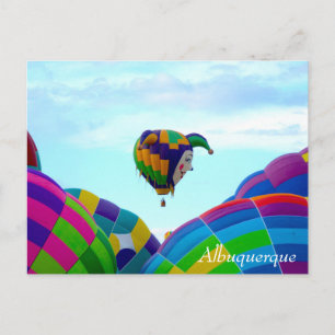 Hot Air Balloon Spectacle Postcard
