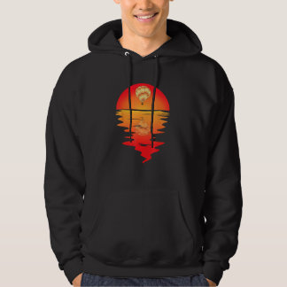 Hot Air Balloon Sunset Ballooning Balloon Ride Fes Hoodie