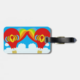 Hot Air Balloon Traveller Tag