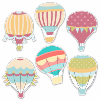 Hot Air Balloon Variety Contour