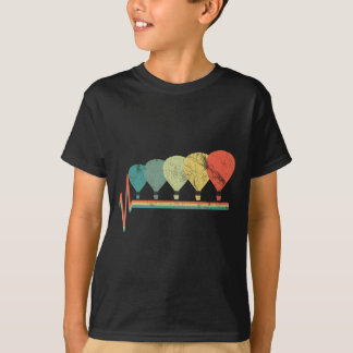 Hot Air Balloon Vintage Fly Pilot Aviator T-Shirt