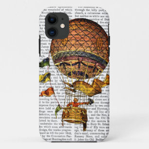 Hot Air Balloon with Flags Case-Mate iPhone Case