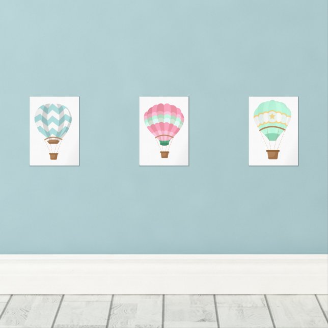 Hot Air Balloons (Wood Floor)