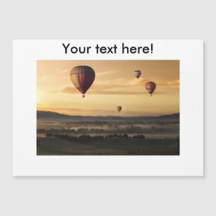Hot air balloons
