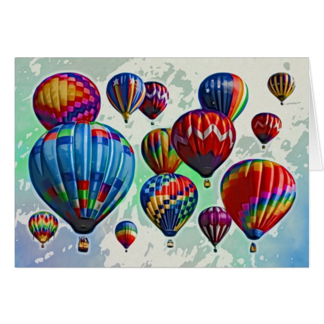 Hot Air Balloons (Front Horizontal)