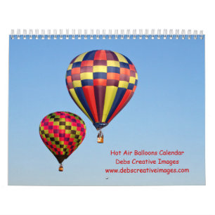 Hot Air Balloons 2026 Calendar