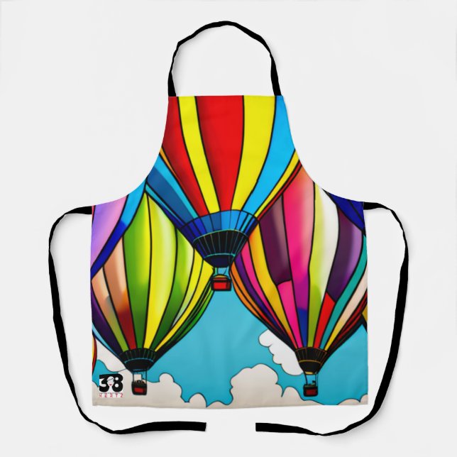 Hot Air Balloons Apron (Front)