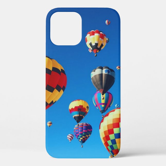 Hot Air Balloons Blue Sky Case-Mate iPhone Case (Back)