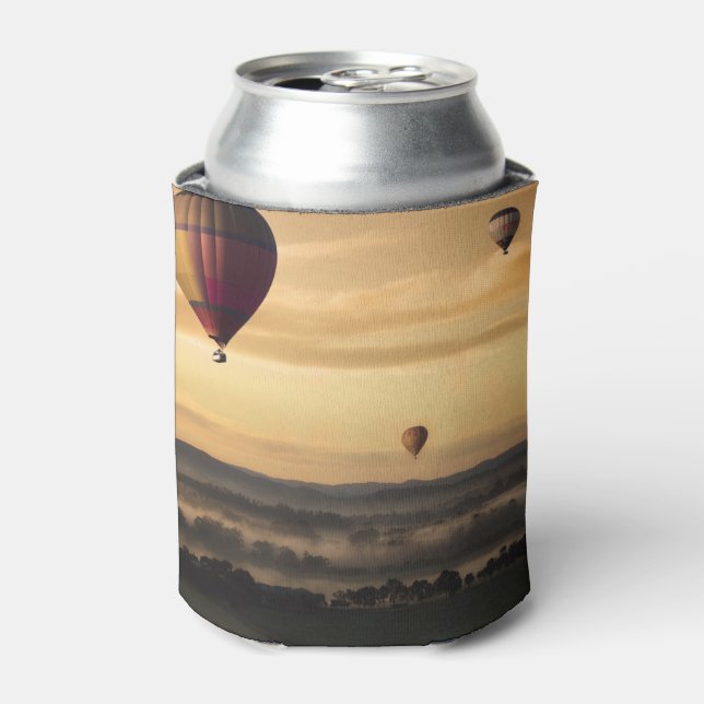 Hot air balloons can cooler (Can Front)