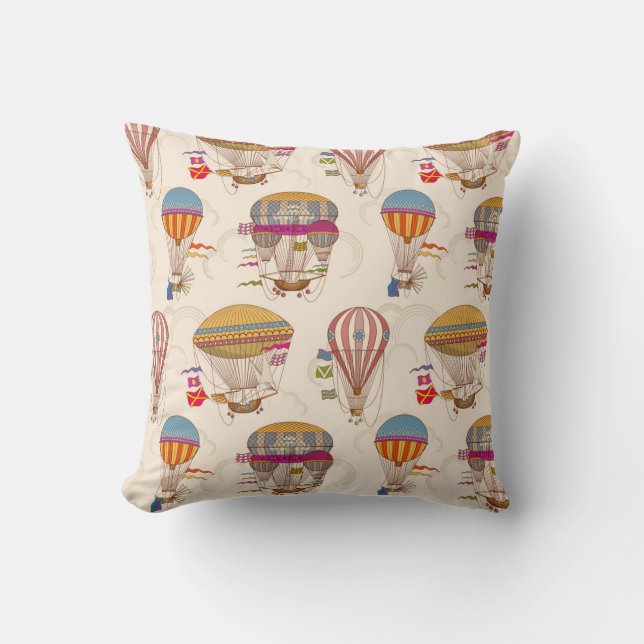 Hot Air Balloons Cushion (Front)