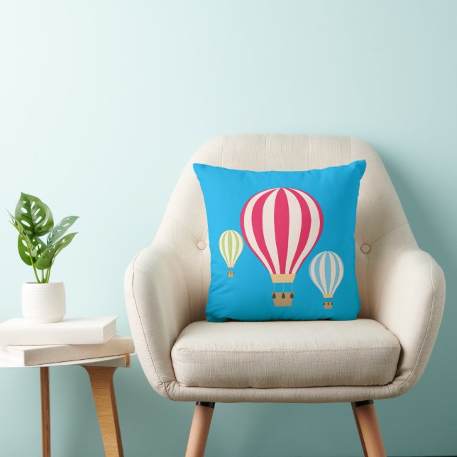 Hot Air Balloons Design  Cushion (Chair)