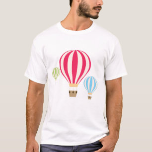 Hot Air Balloons Design T-Shirt