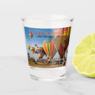 Hot Air Balloons Festival Lake Havasu Shot Glass