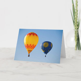 Hot Air Balloons Greeting Card