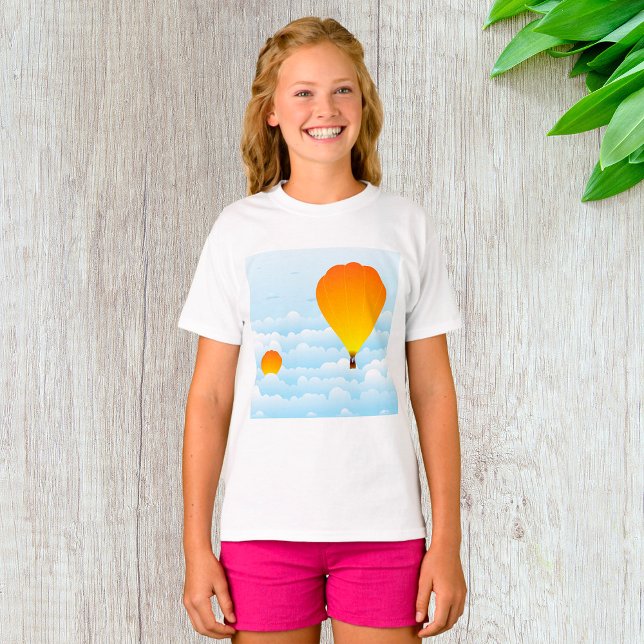 Hot Air Balloons In Clouds T-Shirt (Creator Uploaded)