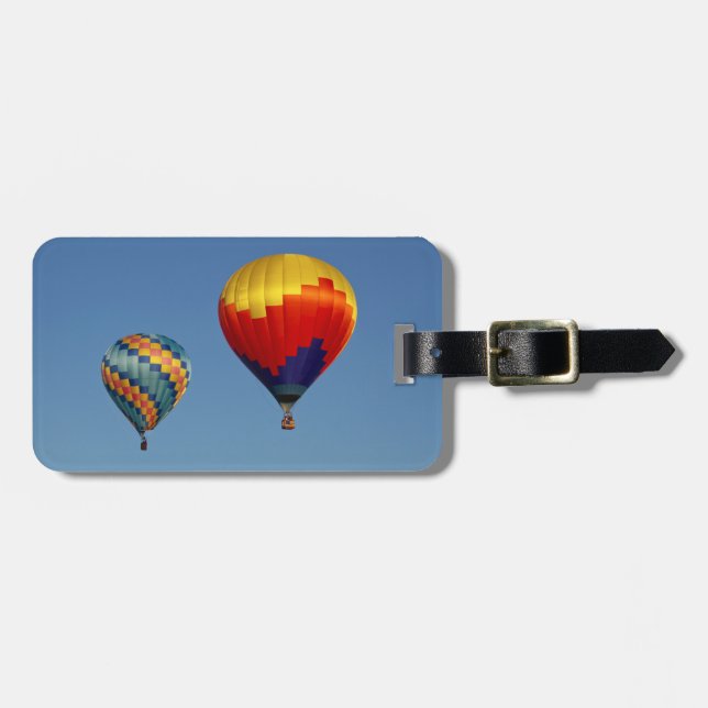 Hot Air Balloons Luggage Tag (Front Horizontal)