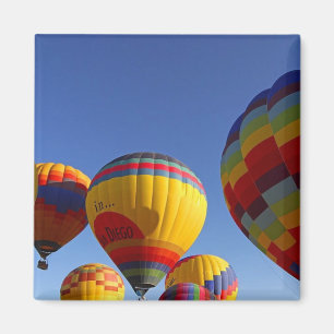 hot air balloons magnet