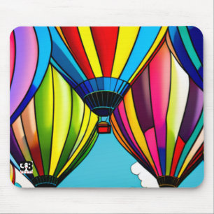 Hot Air Balloons Mouse Pad