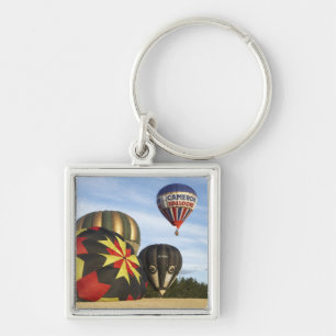 Hot Air Balloons near Wanaka, South Island, New Key Ring