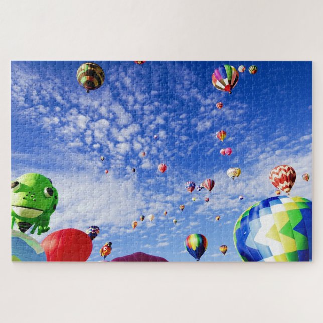 Hot Air Balloons Photo Jigsaw Puzzle (Horizontal)