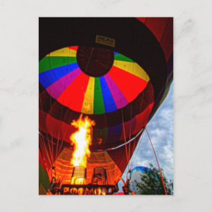 Hot Air Balloons Postcard