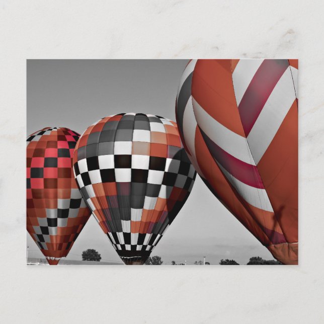 Hot Air balloons Postcard (Front)