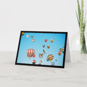 Hot Air Balloons- Song of Sol. 1:2 Greeting Card