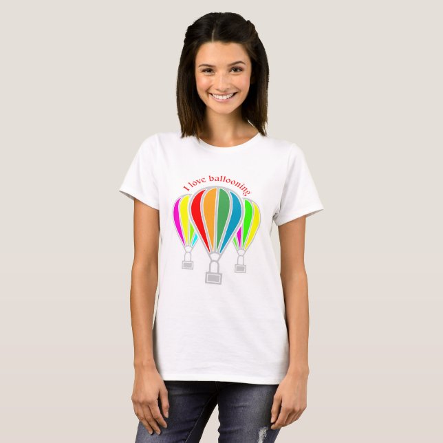 Hot air balloons T-Shirt (Front Full)