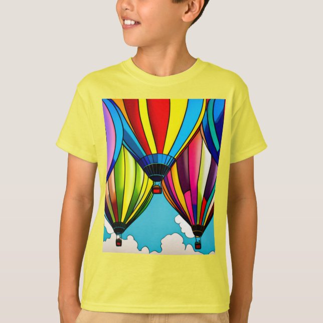 Hot Air Balloons T-Shirt (Front)