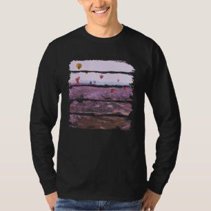 Hot Air Balloons Travel Landscape T-Shirt