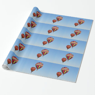 Hot Air Balloons Wrapping Paper