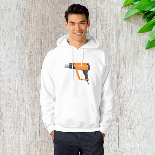 Hot Air Gun Mens Hoodie (Creator Uploaded)