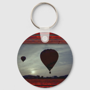 Hot Air Launch Key Ring