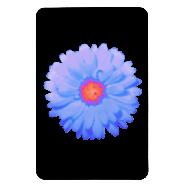 Hot and Cold Marigold Premium Magnet (Vertical)