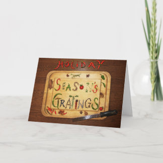Hot and spicy Holiday Greetings Card
