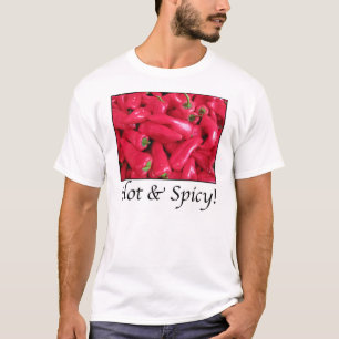 Hot and Spicy Red Peppers T-Shirt
