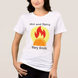 Hot and Spicy Taco Tri-Blend Shirt