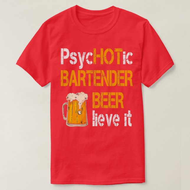 Hot bartender vxl T-Shirt (Design Front)