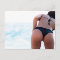 HOT ! Bikini Girl  photo postcard