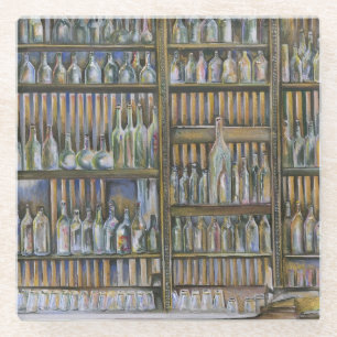 Hot, but Not Moving Glass Coaster