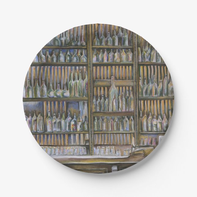 Hot, But not Moving Paper Plate (Front)