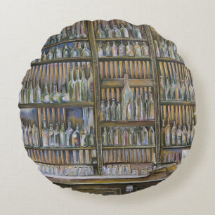 Hot, but Not Moving Round Cushion