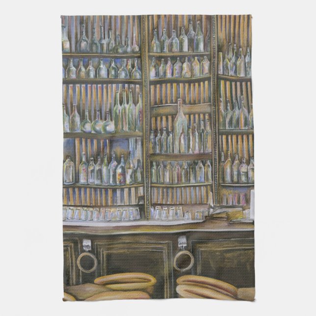 Hot, But not Moving Tea Towel (Vertical)