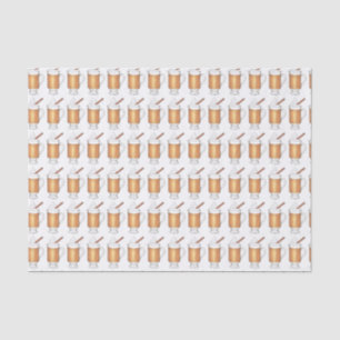 Hot Buttered Rum Christmas Winter Holiday Tissue Paper
