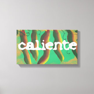 Hot Caliente Jalapeno Peppers Canvas Print
