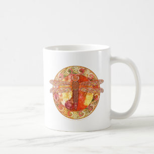 Hot Celtic Dragonfly Coffee Mug